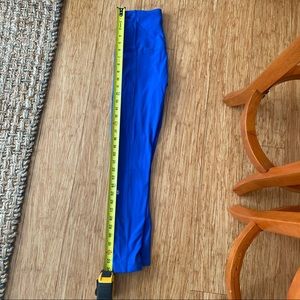 Blue lulu leggings size 2